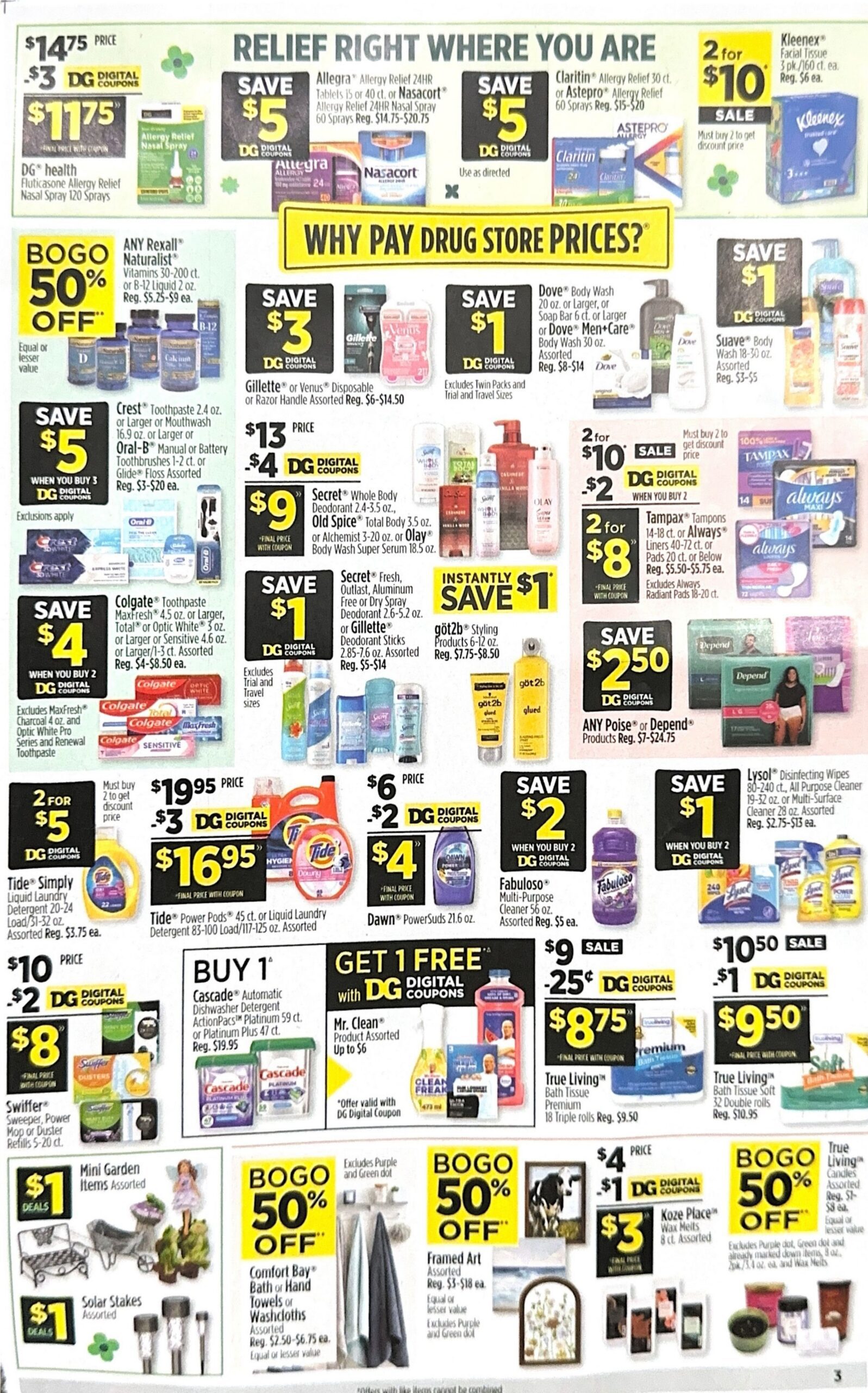 Dollar General Ad April 12-April 18
