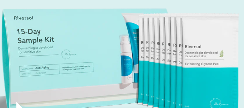 15-Day Riversol Skincare Sample Kit