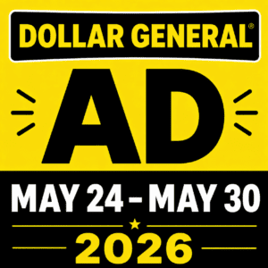 Dollar General Ad May 24-May 30