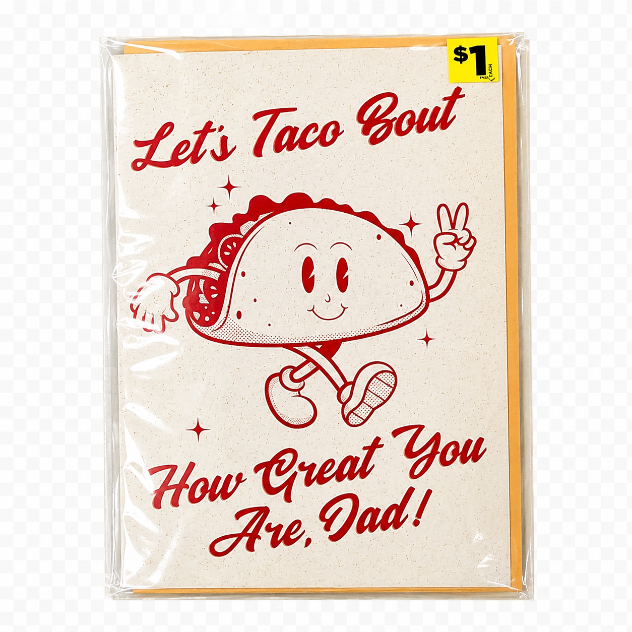 Father's Day Taco Card