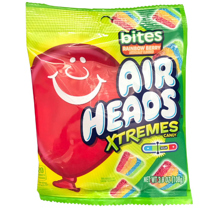 Airhead Bites Rainbow Br Airheads Rainbow Bites Xtremes Berry Fr End Ck (2l)