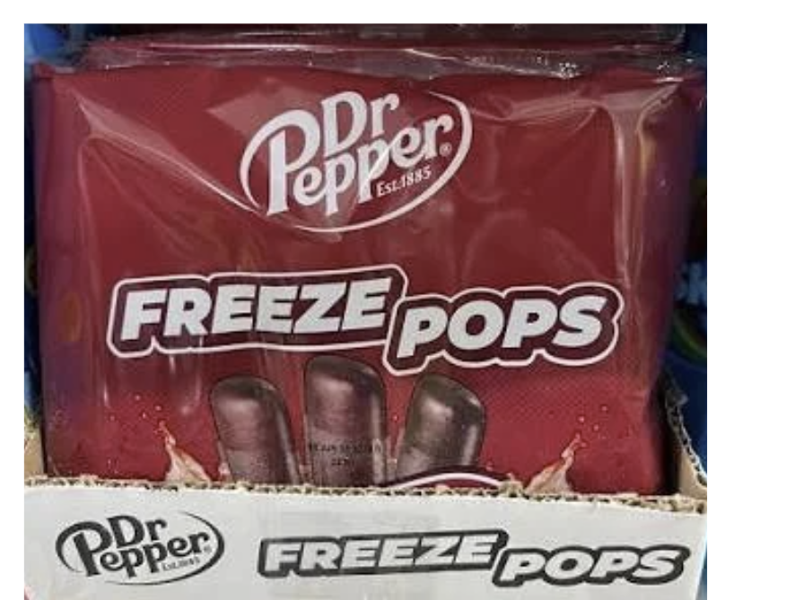 Dr Pepper Freezer Bars